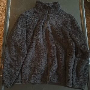 Uniqlo fuzzy jacket